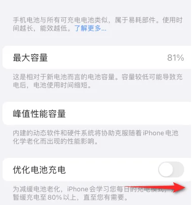 安吉苹果15维修分享iPhone15充电到80%就充不进电了怎么办 