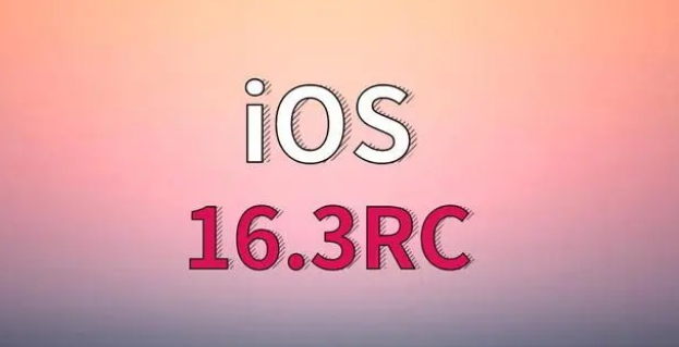 安吉苹果手机维修分享iOS 16.3 RC版升级_iOS 16.3 RC版一键刷机教程 